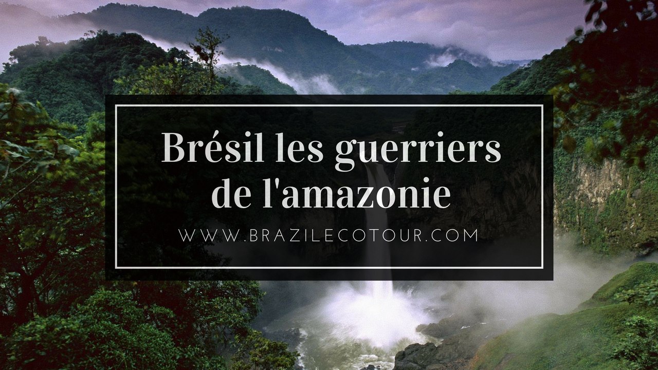 BRESIL : '' LES GUERRIERS DE L'AMAZONIE''