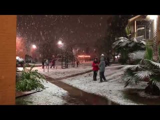 San Antonio Residents Thrilled by Overnight Snowfall