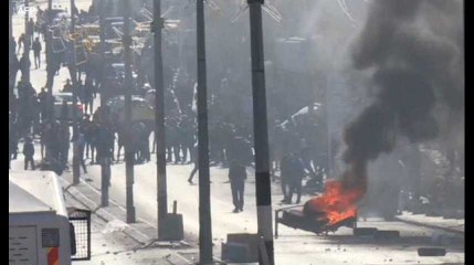 Les images des violents affrontements entre police israélienne et Palestiniens en Cisjordanie occupée