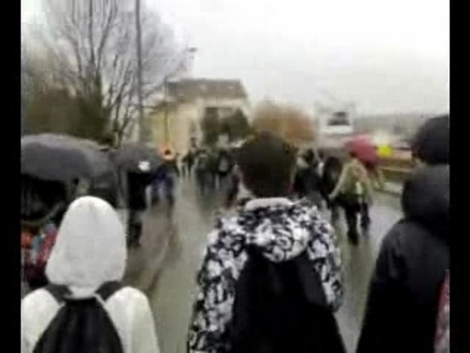 Blocus/Manif Lycéenne à Vesoul 22/11/07