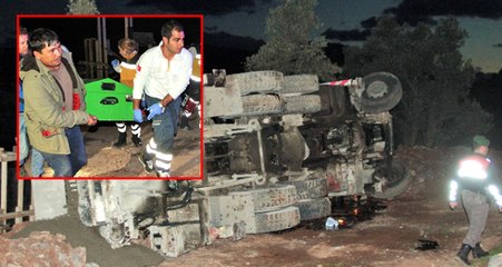 23 Yaşındaki İşçi, Beton Mikserinin Altında Kalarak Can Verdi