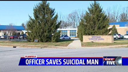 Dashcam Video Captures Officer Using Taser to Stop Man from Taking His Own Life