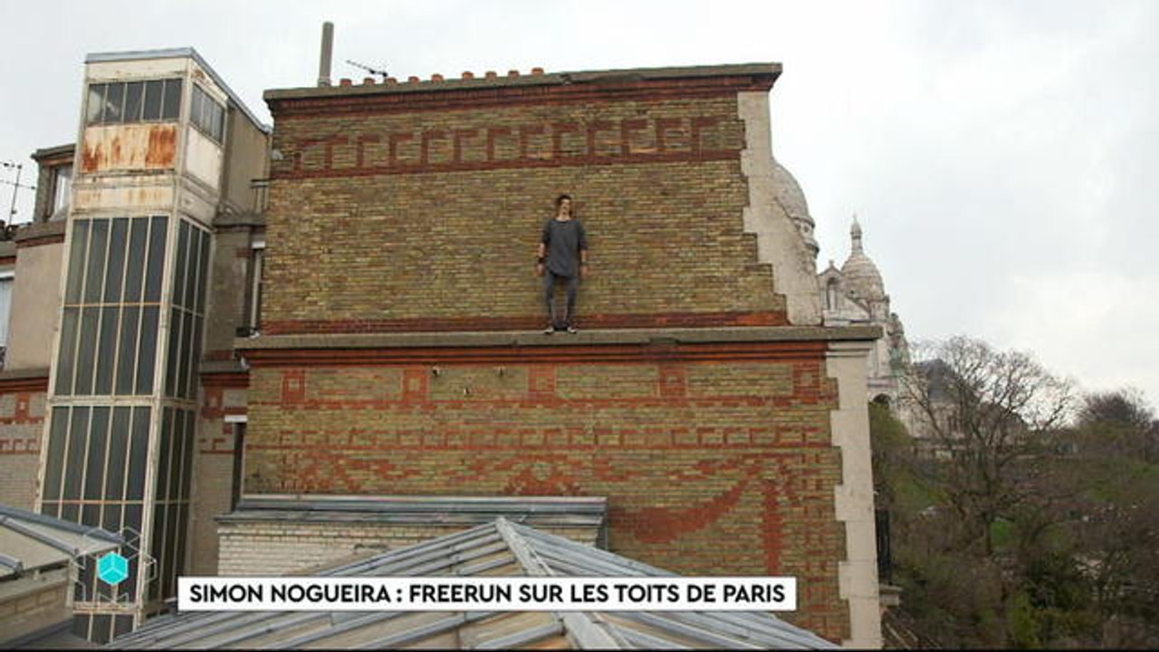 Simon Nogueira : Freerun sur les toits de Paris - La Case en + du 09/12 - CANAL+