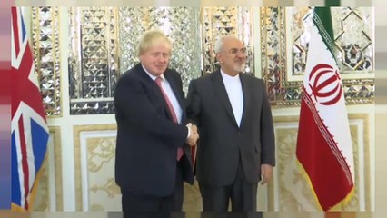 İngiliz Dışişleri Bakanı Boris Johnson İran'da
