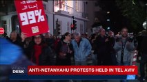i24NEWS DESK | Anti-Netanyahu protest held in Tel Aviv | Saturday, December 9th 2017