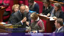 Hommage de Brigitte KUSTER (LR) lors de la séance des QAG à l'Assemblée nationale