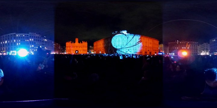 Teasing vidéo 360 fête des Lumières