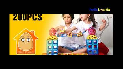 200pcs112pcs Mini Magnetic Blocks Building Construction