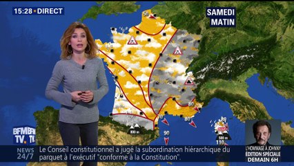La météo pour ce samedi 9 décembre 2017