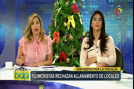 Carlos Tubino se pronuncia por allanamiento a locales de FP