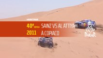 40ème édition - N°20 - Duel Al Attiyah / Sainz à Copiaco - Dakar 2018