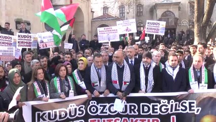 ABD'nin Kudüs'ü İsrail'in Başkenti Olarak Tanımasına Tepkiler - Kütahya /