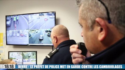 À Berre, le préfet de police met en garde contre les cambriolages