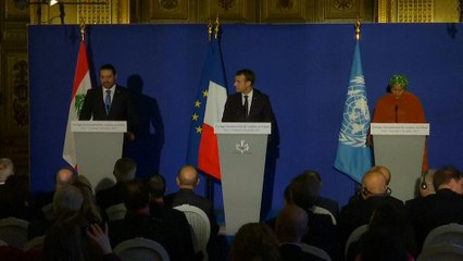 Paris'te Lübnan'a destek konferansı