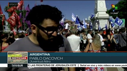 Argentina: el pueblo marchó en contra de la represión del gobierno