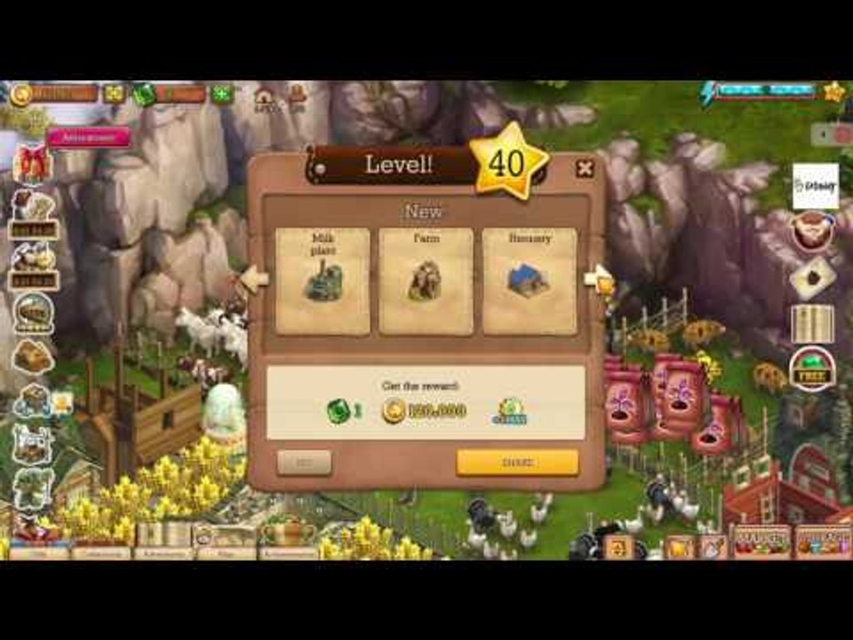 Klondike Cherished Dream Visit Scalp and Aery Feed Animals Build Cabin Level up 39 to 40