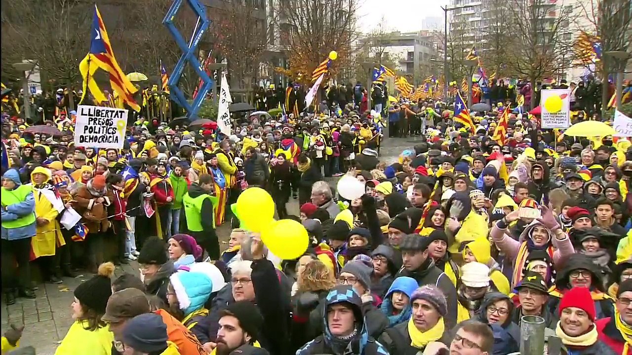 Omplim Brussel·les, el vídeo sencer de la manifestació