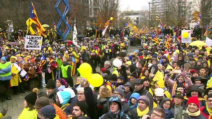 Omplim Brussel·les, el vídeo sencer de la manifestació