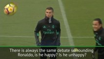 Ronaldo will stay, he is happy - Zidane