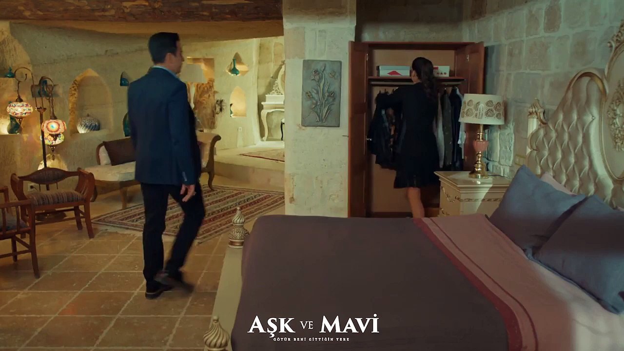 Aşk ve Mavi 44.Bölüm - Ali, Mavi’yi sakinleştirmeye çalışıyor!