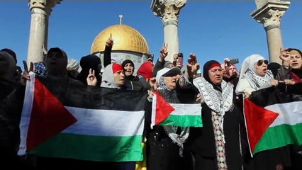 Jérusalem : la tension est montée sur l'esplanade des Mosquées après la grande prière du vendredi