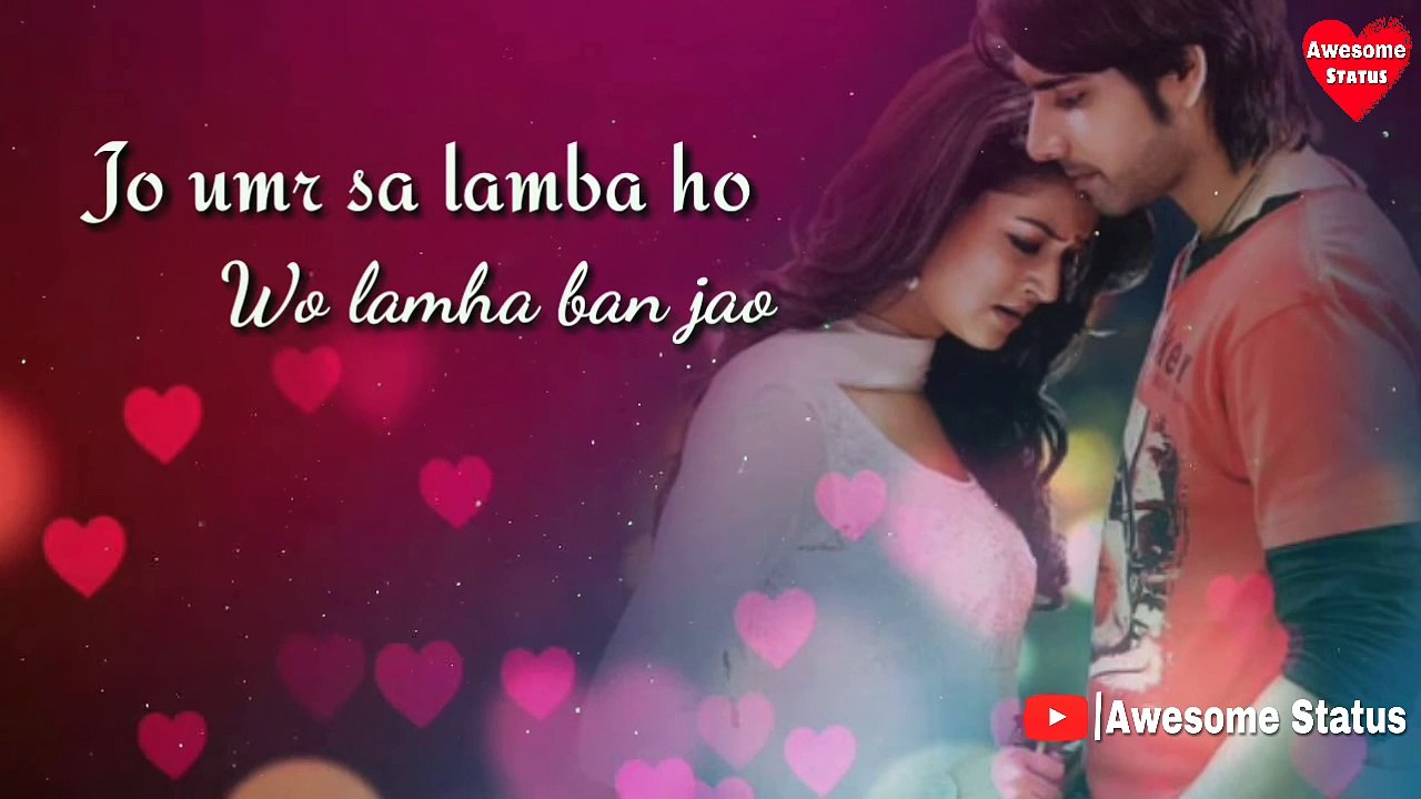 Jo Umar Sa Lamba Ho Wo Lamha Ban Jao - Whatsapp Status Video Song - By {HZS STUDIO}