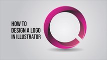 Illustrator Tutorial: 3d folded circle logo design - Part 2