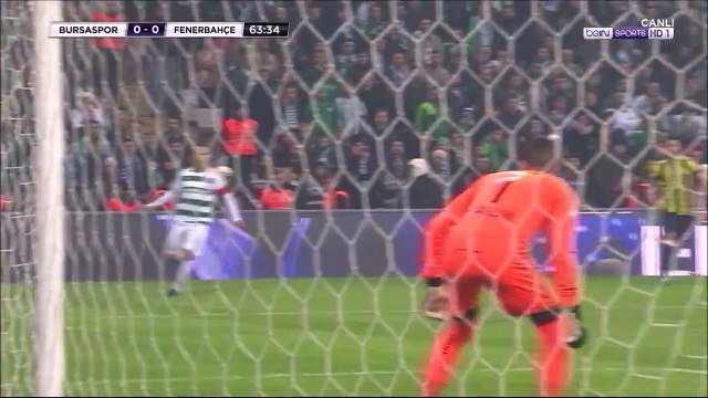 0-1 Giuliano Penalty Goal Turkey Süper Lig - 08.12.2017 Bursaspor 0-1 Fenerbahçe SK
