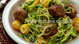 How to make courgetti
