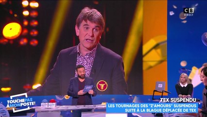 Tex sanctionné pour sa blague dans "C'est que de la télé" : les réactions des chroniqueurs !