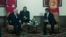 Kırgızistan Cumhurbaşkanı Ceenbekov, TBMM Başkanı Kahraman'ı Kabul Etti - Bişkek