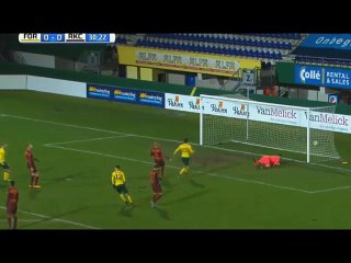 Amazing free kick by Perr Schuurs / Fortuna Sittard- RKC Waalwijk