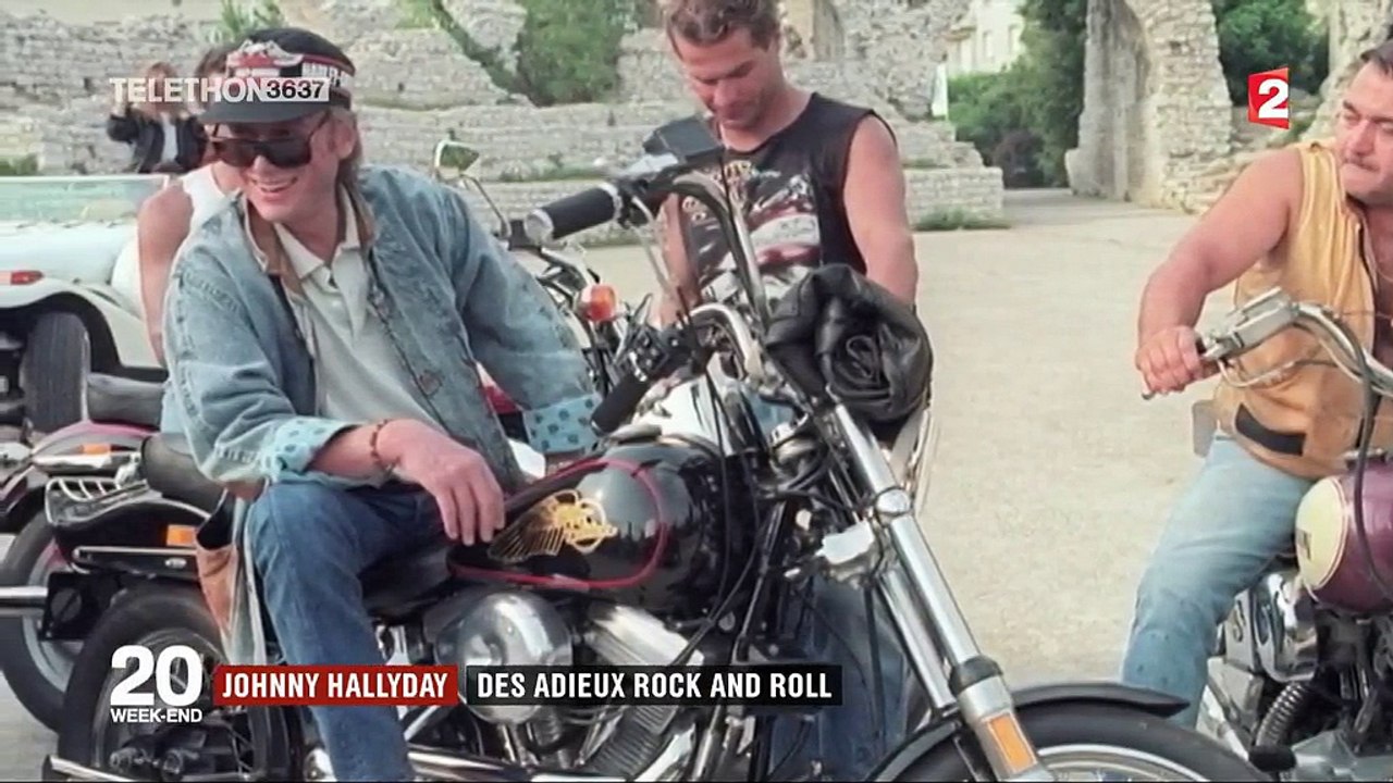 Mort de Johnny Hallyday : "Niveau émotion, ça va être assez lourd" : un motard qui sera dans le cortège termine ses préparatifs