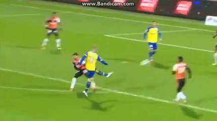 0-1 Florian Martin AMAZING Goal - Lorient  0-1  Sochaux 08.12.2017