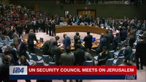 i24NEWS DESK | UN Security Council meets on Jerusalem | Friday, December 8th 2017