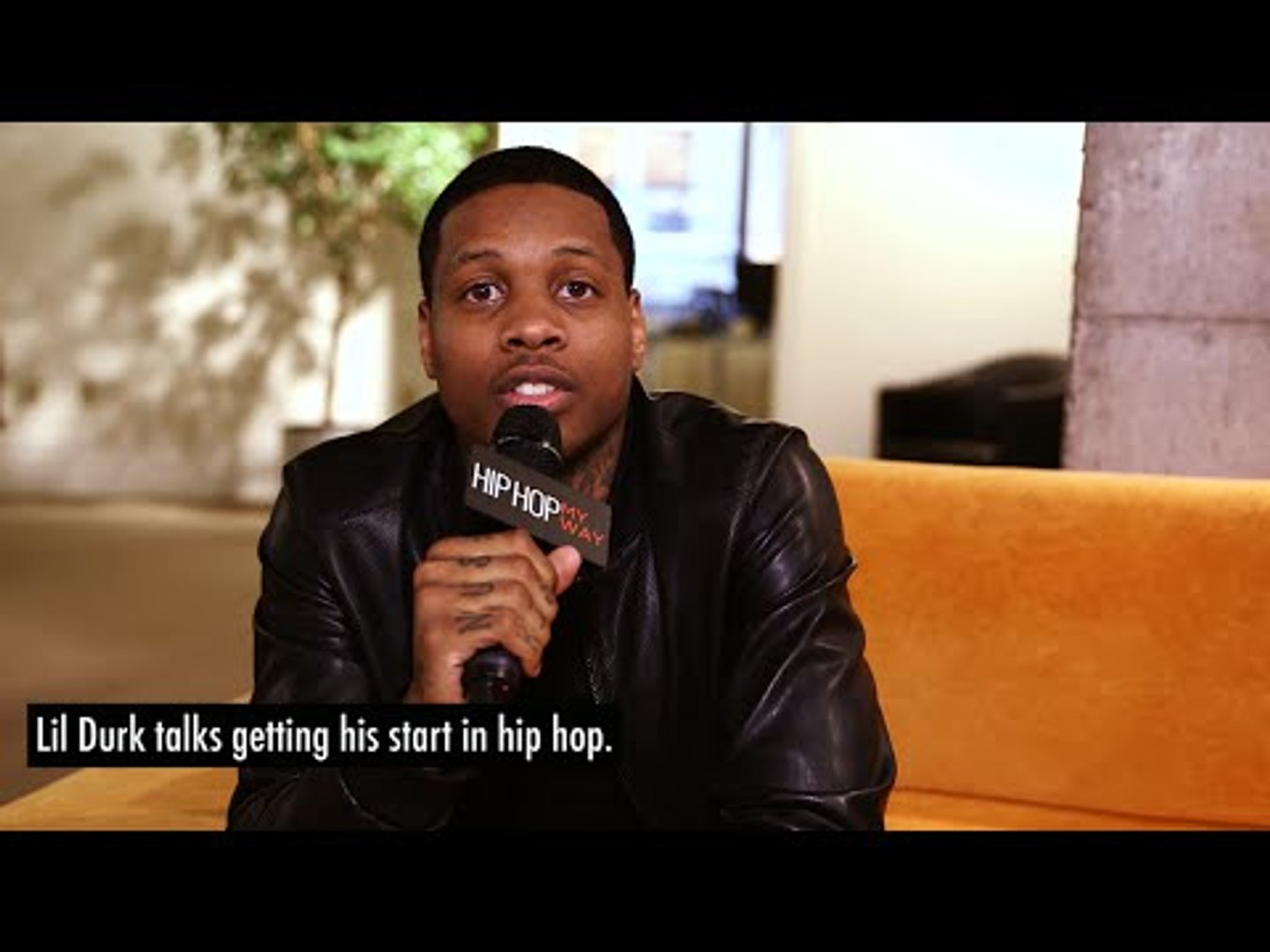 ⁣Lil Durk Talks About Getting His Start in Hip Hop