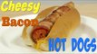 How to Make Epic Hot Dogs: Cheese Stuffed, Bacon Wrapped Hot Dog | Food Porn