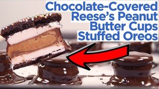 Oreo Stuffed With Reese's Peanut Butter Cups Are Better Than Cookies