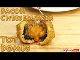 Deep Fried Fun Foods! How to Make Bacon Wrapped Cheeseburger Tater Tot BOMBS | Food Porn