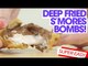 Deep Fried S'mores Bomb Recipe | Kitchen Camping