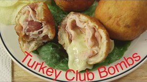 Bacon Turkey Club Sandwich Bombs | Sandwich Bombs Recipe
