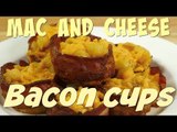 Easy Recipe for Baked Macaroni and Cheese: Mac and Cheese Bacon Cups Cheese Bacon Cups | Food Porn