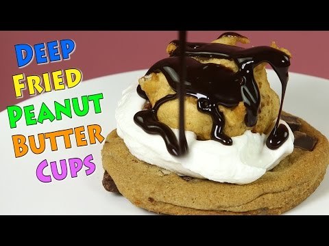 Fried Peanut Butter Cookie Sandwich