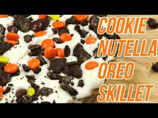 Cookie Nutella Oreo Skillet