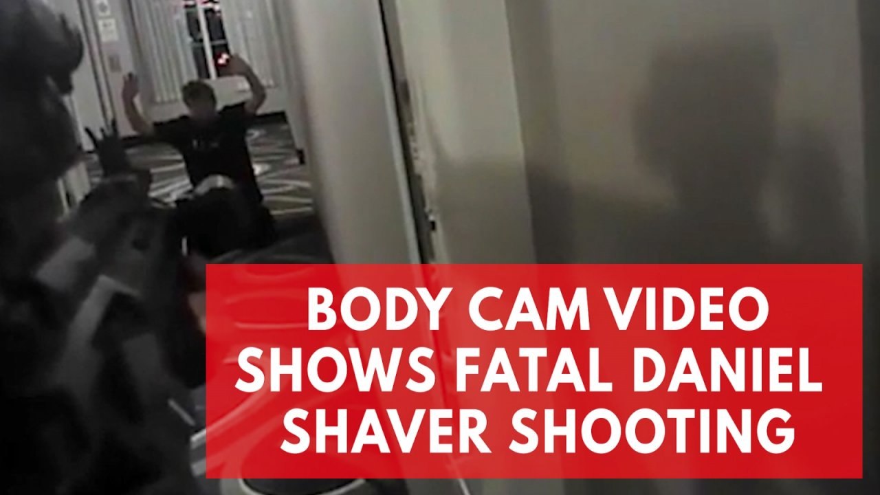 Disturbing body cam police footage shows Daniel Shaver oleading for his life