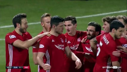 0-1 Scott McKenna Goal Scotland  Premiership - 08.12.2017 Dundee FC 0-1 Aberdeen FC
