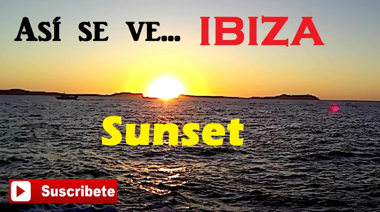 puesta de sol en Ibiza Sunset residencia la torre
