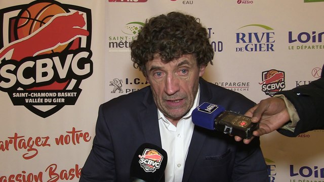 APRES-MATCH - Alain Thinet après la victoire face à Caen