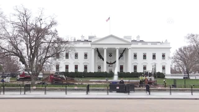 Beyaz Saray Önünde Kudüs Protestosu