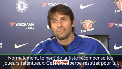 Video herunterladen: Foot - Ballon d'Or : Conte «Très fier de la 8e place de Kanté»